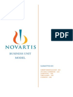 Case Analysis of Novartis Pharmaceutical - A Business Unit Model, Lovely Professional University