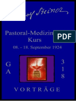 Ga 318 - Pastoral-Medizinischer Kurs - Rudolf Steiner