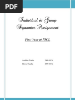 Download Case Study on Individual and group Dynamics by anubhav7286 SN23931800 doc pdf