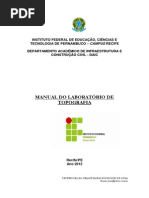 Manual Do Laboratório de Topografia