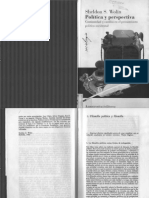 Politica y Perspectiva Continuidad y Cambio en El Pensamiento Politico Occidental Wolin Sheldon