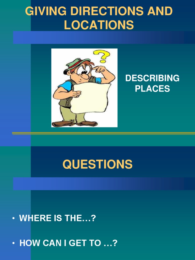 Directions and Descriptions Guide | PDF