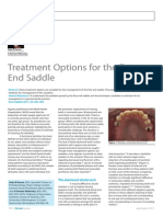 Treatment Options For The Free End Saddle