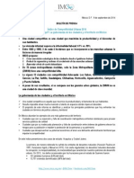 ICU2014 Boletín de Prensa IMCO