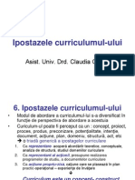 Ipostazele Curriculumul-Ului