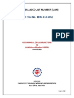 UAN User Manual (Provident Fund)