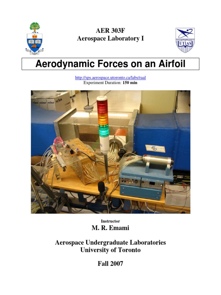 Circulation Over an Airfoil Experiment | Lift (Force) | Airfoil