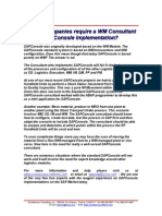 RF Sap Console WM