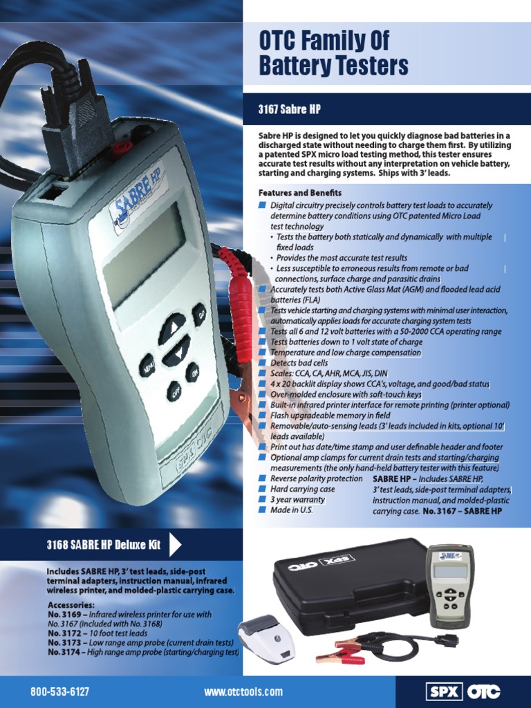 OTC 3183 Battery Charger Battery (Electricity)