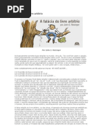 A Falácia Do Livre Arbítrio