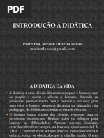 1 Introdução à Didática