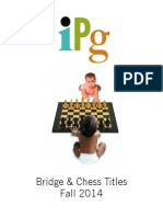 IPG Fall 2014 Bridge & Chess Titles