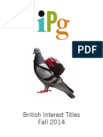 IPG Fall 2014 British Interest Titles