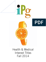 IPG Fall 2014 Health & Medical Interest Titles