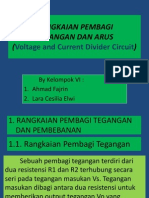 Rangkaian Pembagi Tegangan Dan Arus