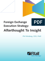 Foreign Exchange Execution Strategy - Afterthought To Insight PDF