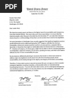 Letter from Sens. Cruz and Lee