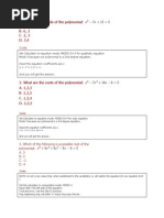 Calculator Techniques