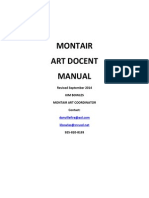 Montair Art Docent Manual 2014-2015
