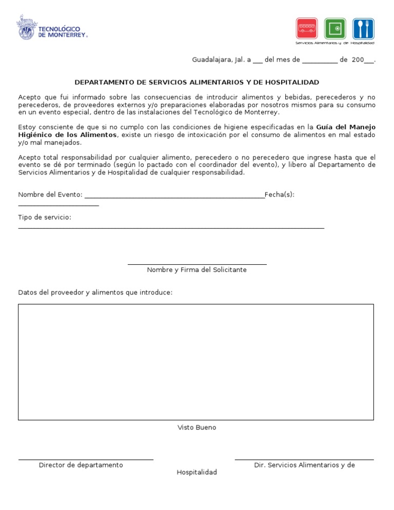 Carta Visto Bueno
