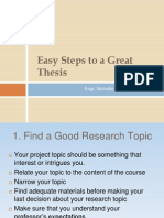 How To Write A Good Research