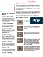 Copper Brazing Instruction