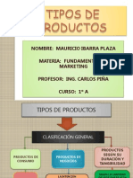 tiposdeproductos-091022164914-phpapp01