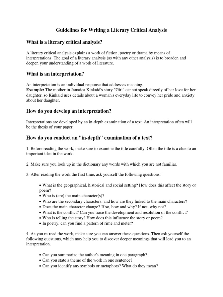 Litcrit | PDF | Poetry | Interpretation (Logic)