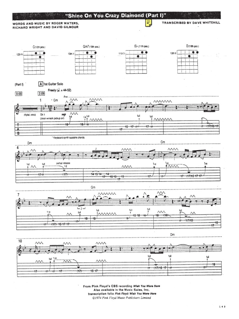 (guitar songbook) pink floyd shine on you crazy diamond.pdf