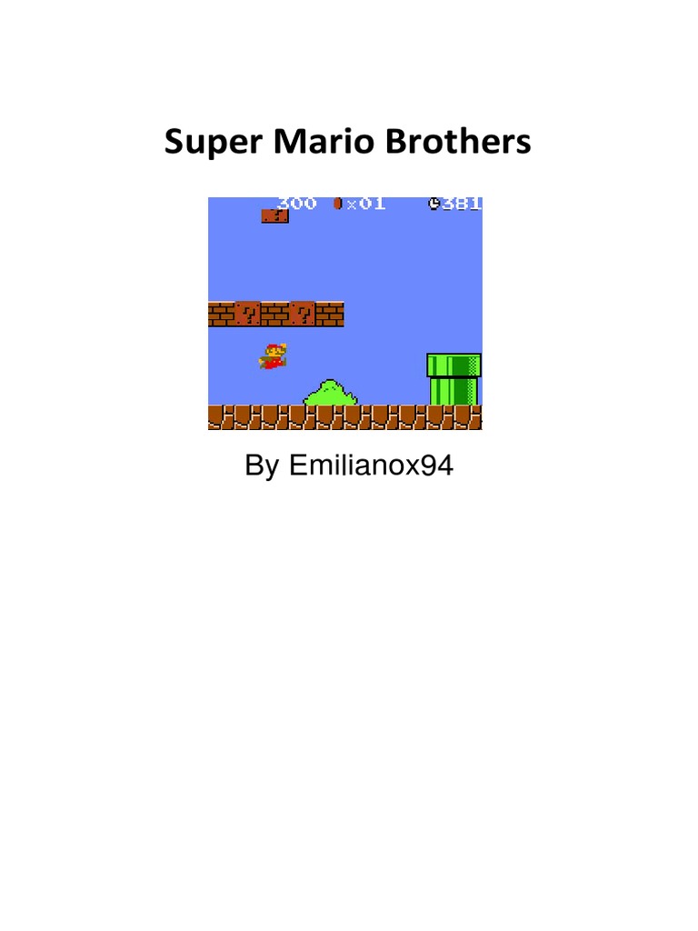 Partituras Mario Bros | PDF | Action Video Games | Platform Games