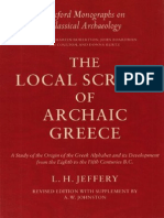 Jeffery, H. L. -The Local Scripts of Archaic Greece