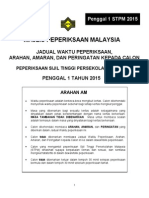 jadual stpm 2015 penggal 1