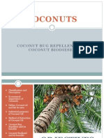 Coconuts: Coconut Bug Repellent and Coconut Biodiesel