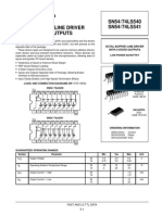 Octal Buffer/Line Driver With 3-State Outputs SN54/74LS540 SN54/74LS541