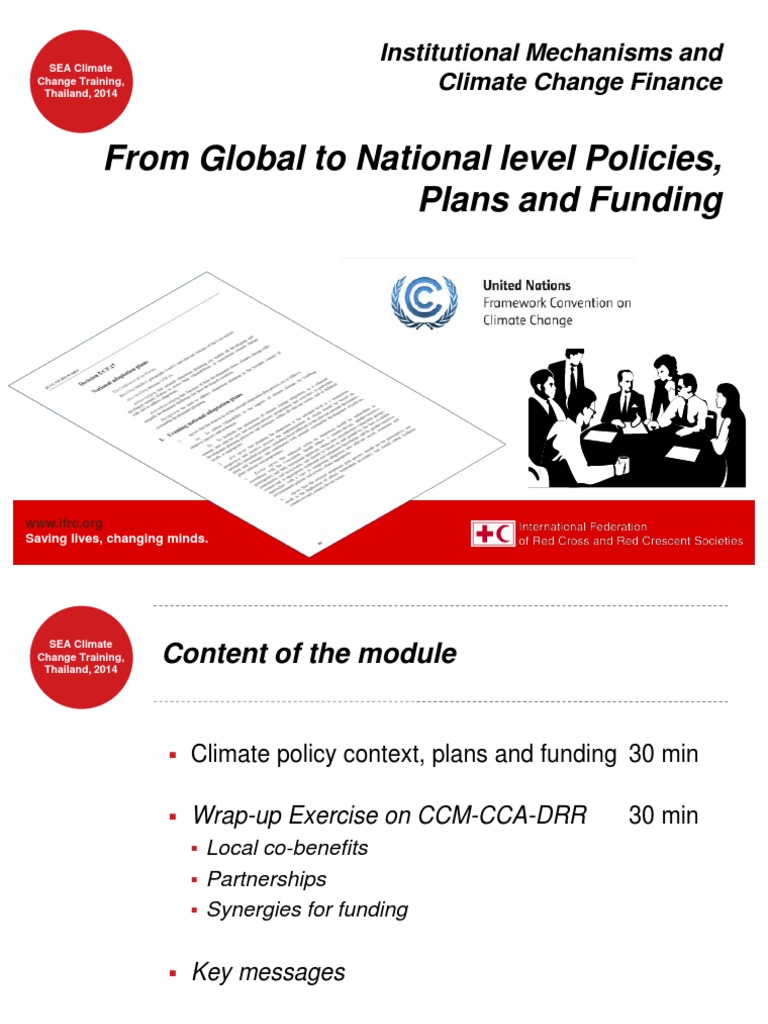 Climate Change Finance Strategies 2014 | PDF | Climate Change ...