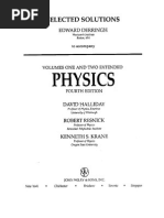 Halliday And Resnick Physics Solutions