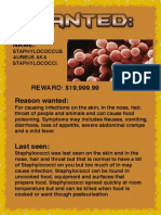 Staphylococci Wanted Poster