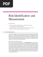 Risk Identification & Measurement