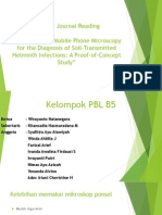 Resume Journal Reading "Short Report: Mobile Phone Microscopy For The Diagnosis of Soil-Transmitted Helminth Infections: A Proof-of-Concept Study"