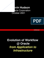 Kevin Hudson: Oracle Corporation October 2001