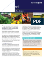 National Grid Humber Pipeline Tunnel Factsheet