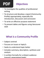 Community Profile