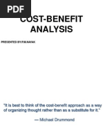 Cost-benefit Analysis Ppt Final
