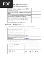 ExamII X86 Assembly Anskey