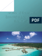 Algunas de Las Playas Más Hermosas Del Mundo..