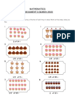 Mathematics Assessment 3 (March 2013) : Section A