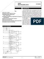 Quad Multiplexer/Latch: Features Description
