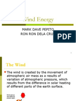 Wind Energy: Mark Dave Pepito Ron Ron Dela Cruz