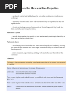 Chemistry Notes Gas Laws