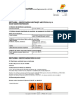 FDS Benzina EN 228-10ppm - Petrom - (Ro) - 02.01.2013 R-11 PDF